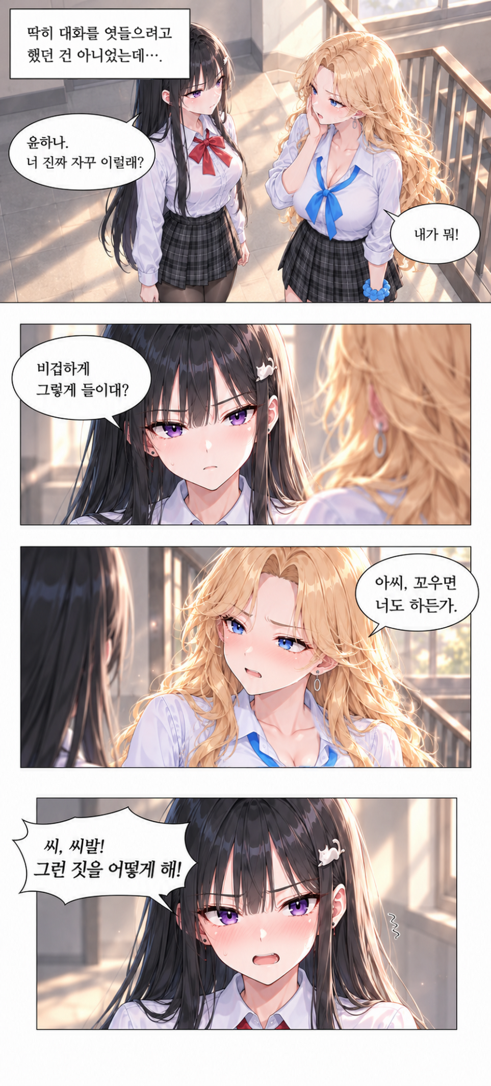 일진녀들이 나를 너무 좋아한다 5화 원고 5
