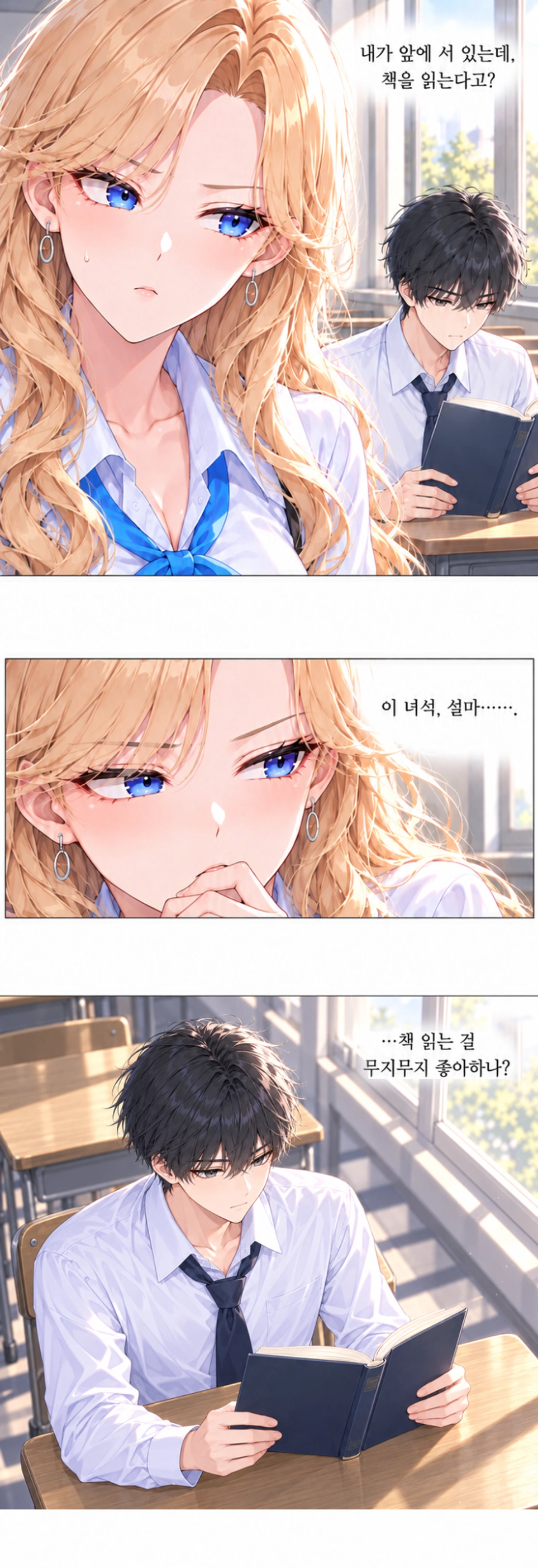 일진녀들이 나를 너무 좋아한다 4화 원고 6