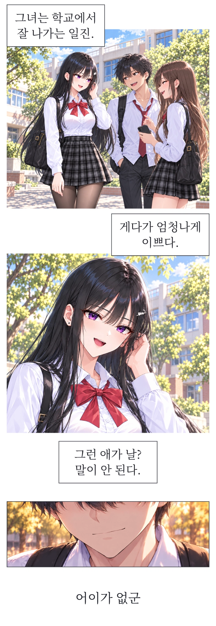 일진녀들이 나를 너무 좋아한다 1화 원고 6