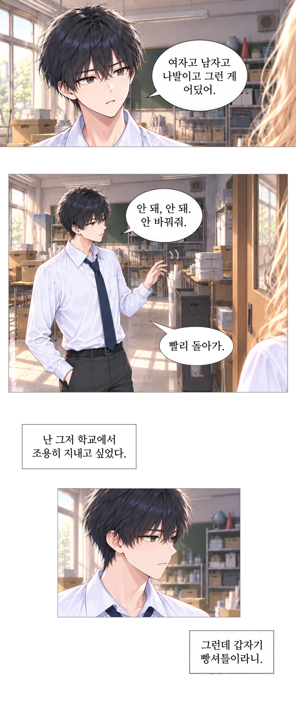 일진녀들이 나를 너무 좋아한다 4화 원고 20