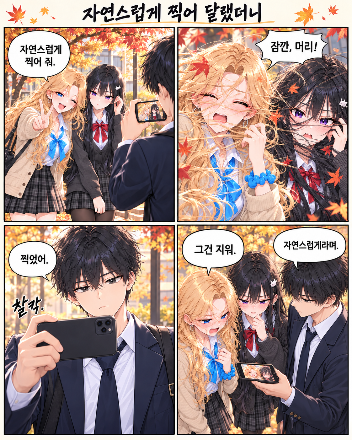 일진녀들이 나를 너무 좋아한다 7화 원고 4