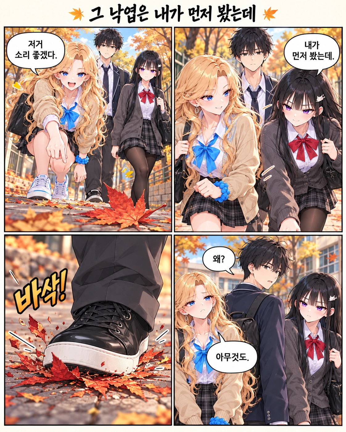 일진녀들이 나를 너무 좋아한다 7화 원고 3