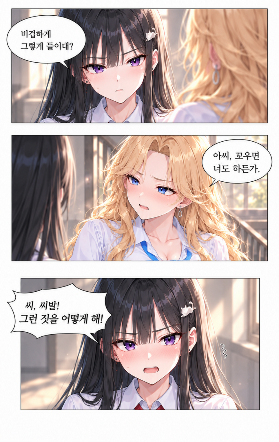 일진녀들이 나를 너무 좋아한다 5화 원고 3