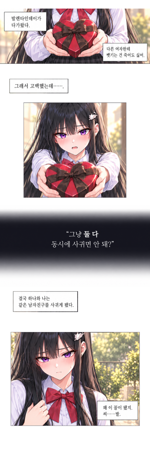 일진녀들이 나를 너무 좋아한다 3화 원고 15