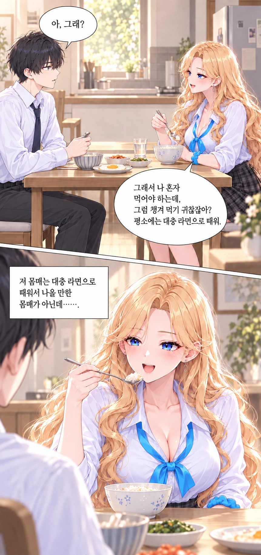 일진녀들이 나를 너무 좋아한다 2화 원고 16