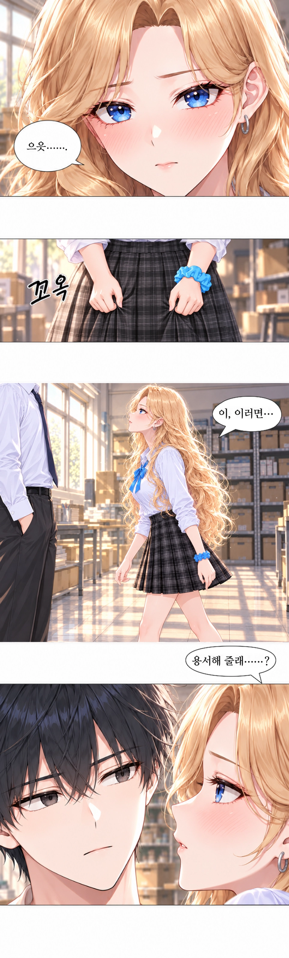 일진녀들이 나를 너무 좋아한다 4화 원고 21