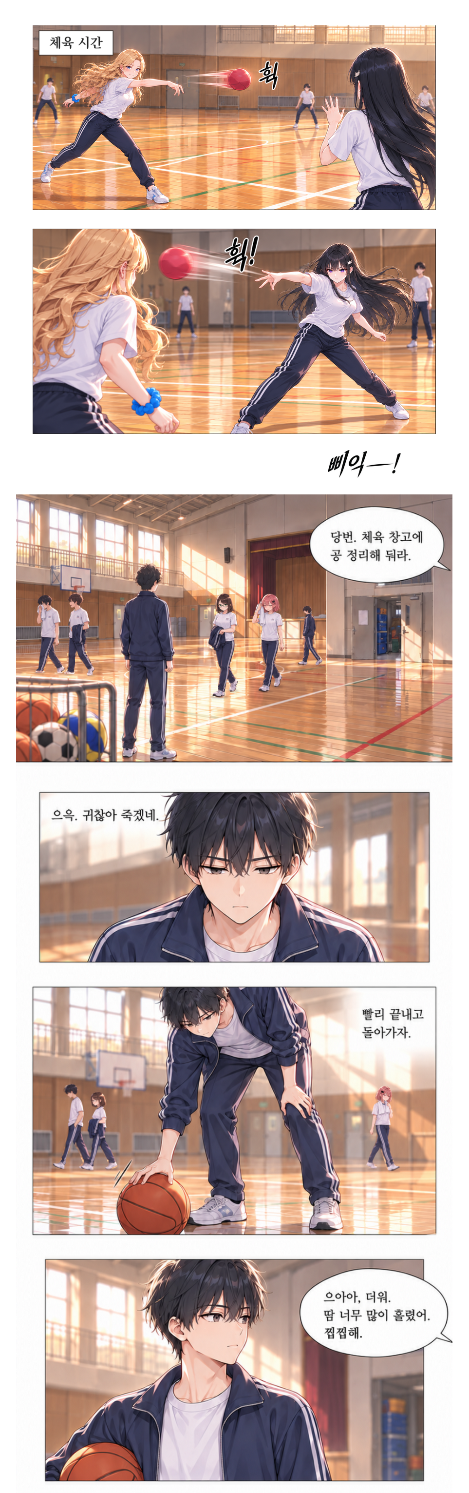 일진녀들이 나를 너무 좋아한다 5화 원고 10