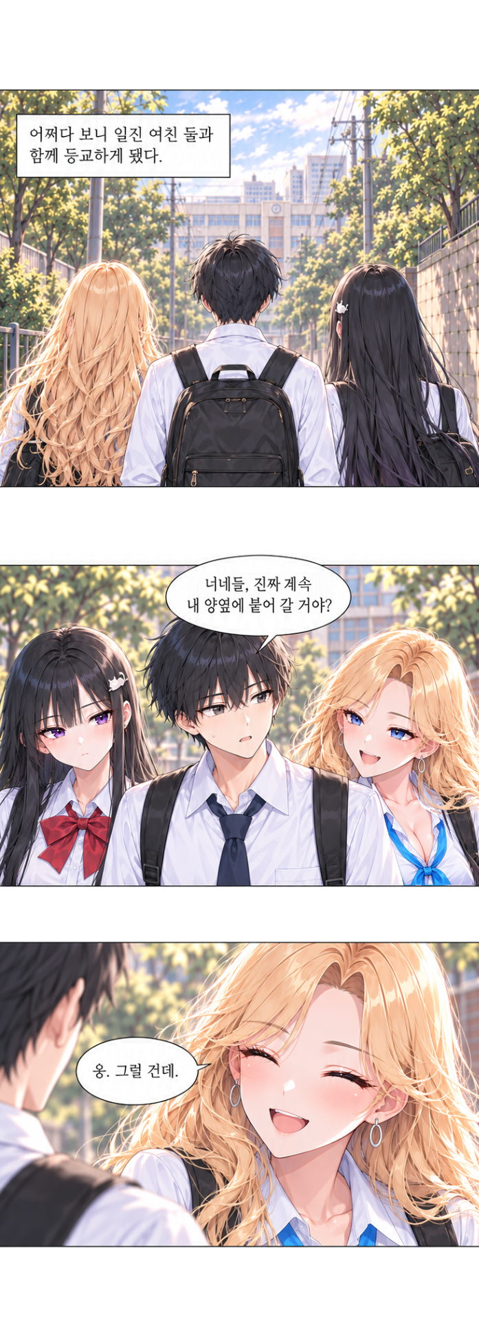 일진녀들이 나를 너무 좋아한다 3화 원고 23